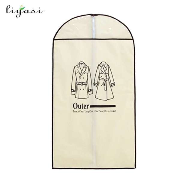 Custom Non Woven Zipper Garment Suit Bag