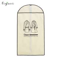 Custom Non Woven Zipper Garment Suit Bag