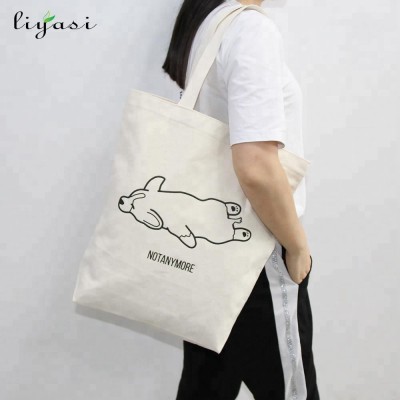 Logo Printed Eco-Friendly Cotton Canvas Bag